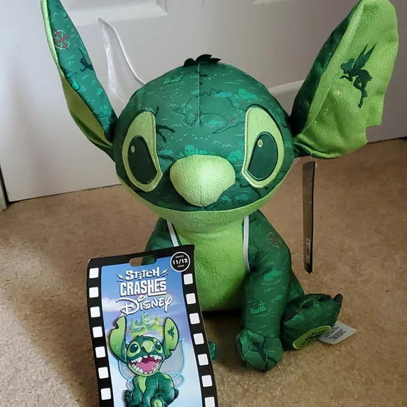 Disney | Other | Stitch Crashes Disney Peter Pan Plush And